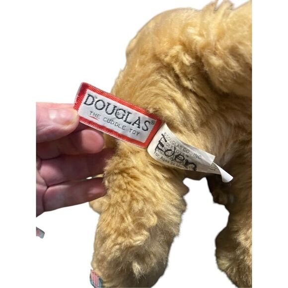 Douglas The Cuddle Toy Tan Golden Retriever Doodle Puppy Plushie Toy Medium - Picture 9 of 10